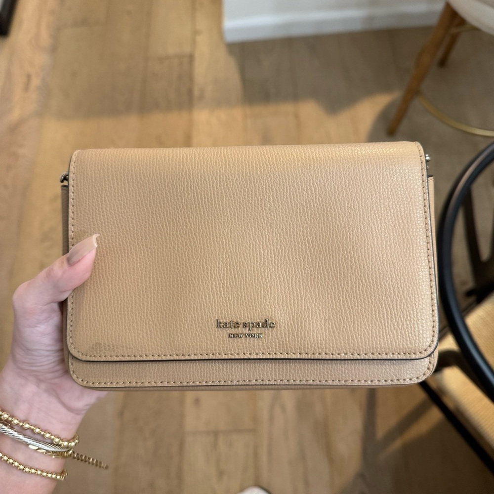 Kate Spade Beige Crossbody Bag